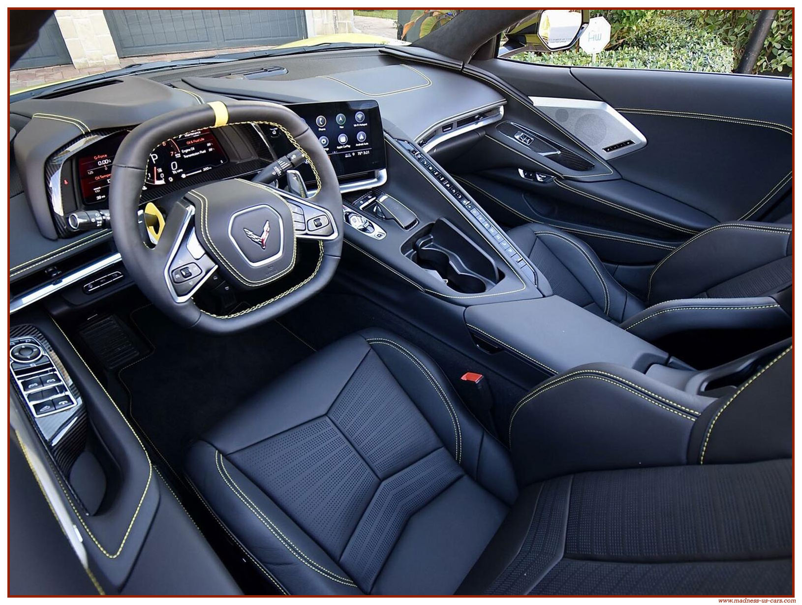 Habitacle Corvette C8